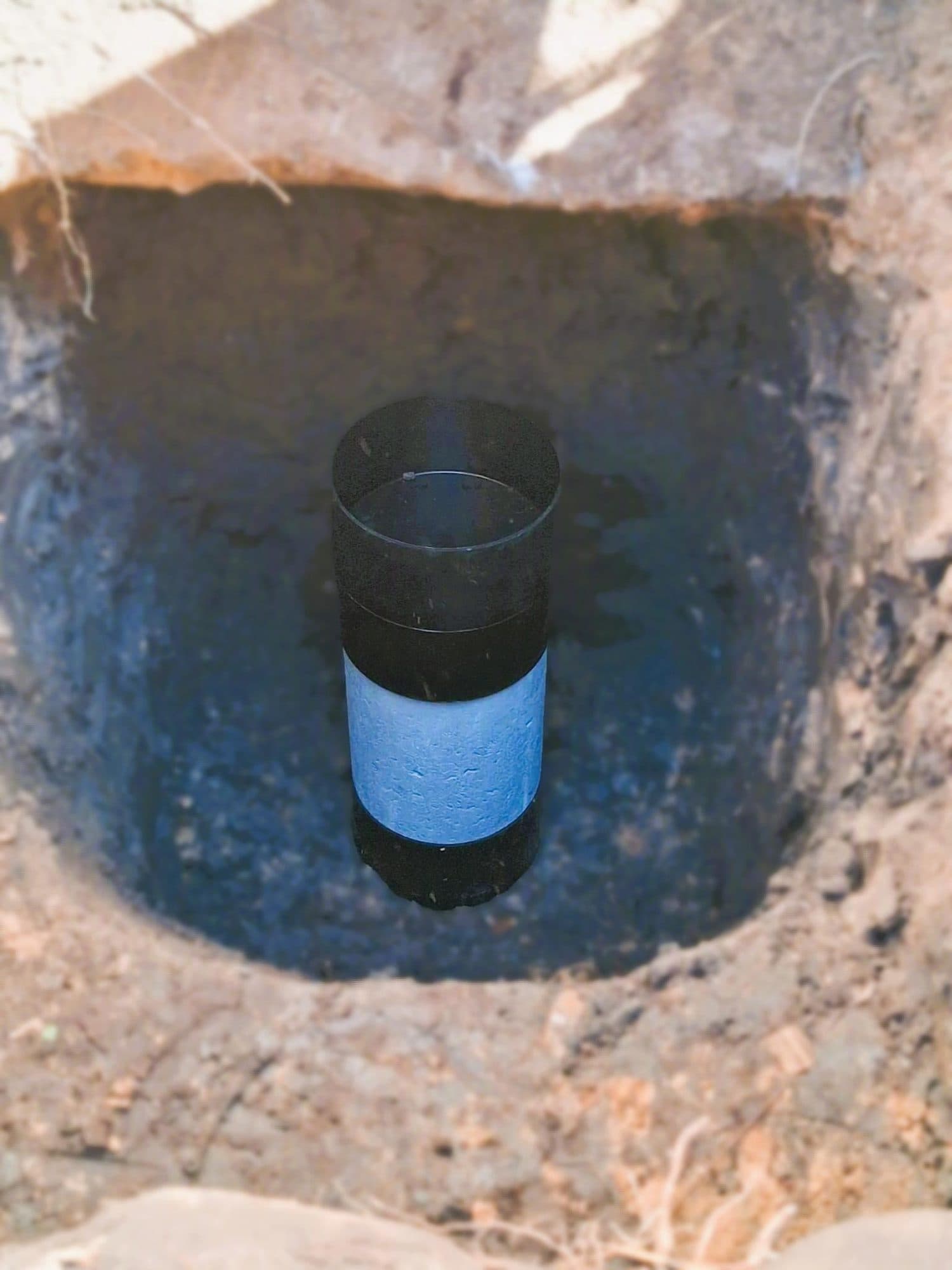 Pile Guard Pier concrete cylinders for foundation repair